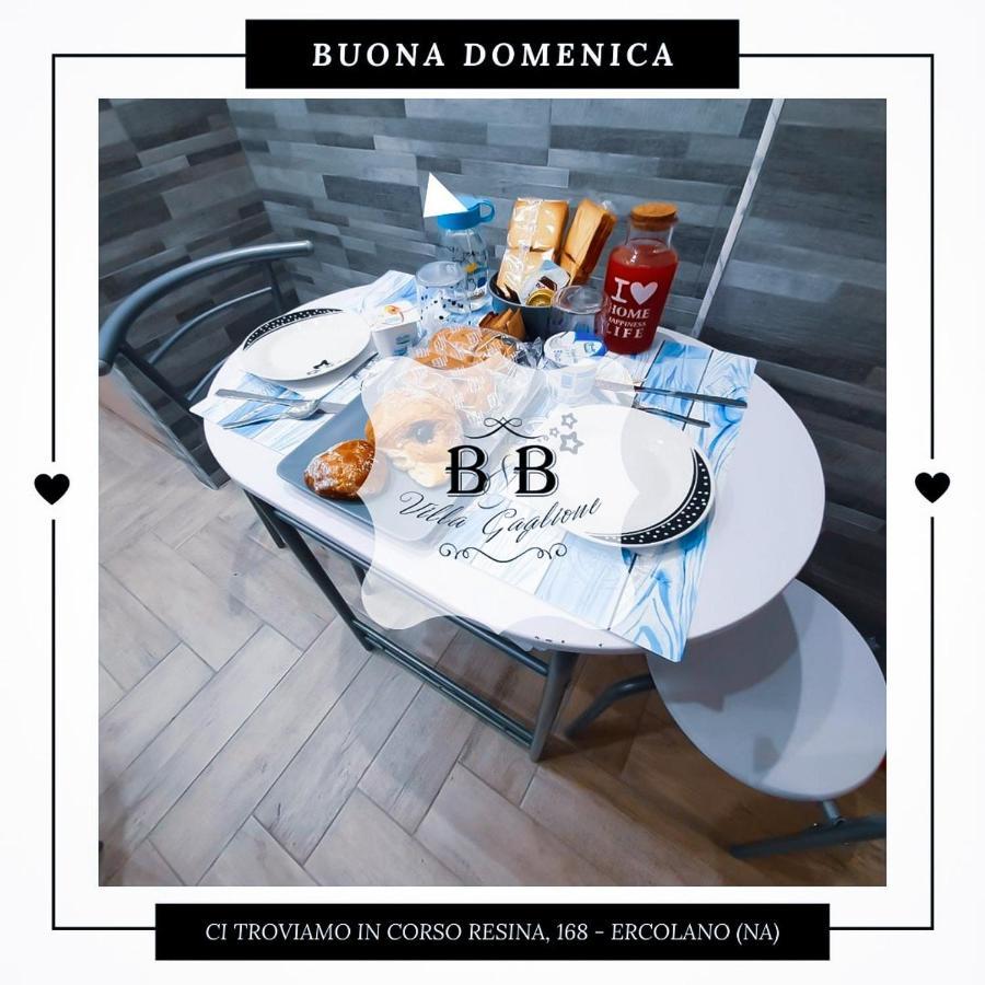 Beb Villa Gaglione Ercolano Bagian luar foto
